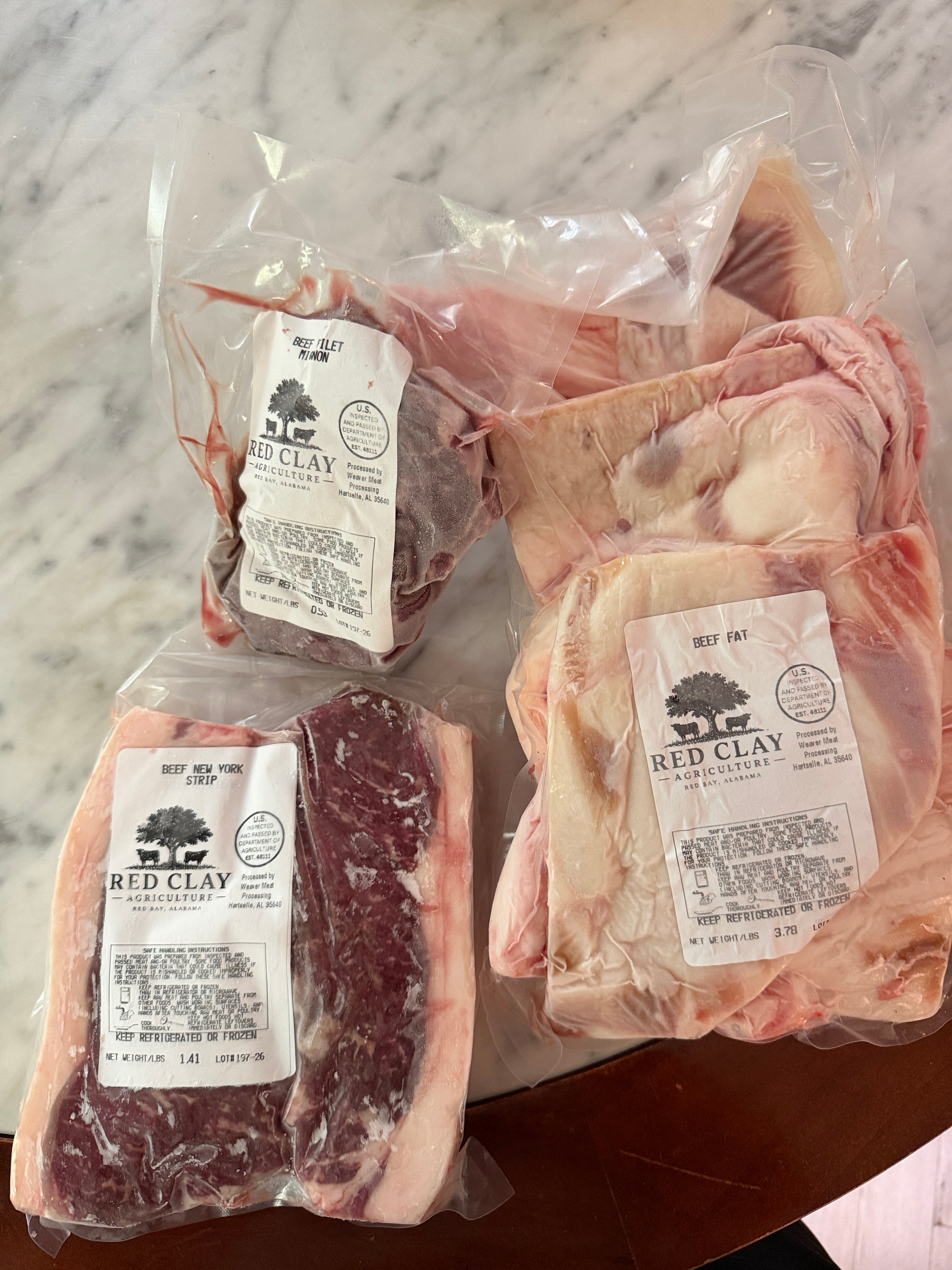 BEEFページ 25lb Starter Beef Box – Red Clay Agriculture Company