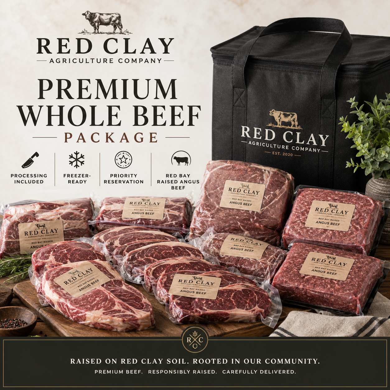 Premium Whole Beef Package